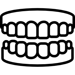 Ícone do serviço Próteses dentárias fixas ou removíveis 